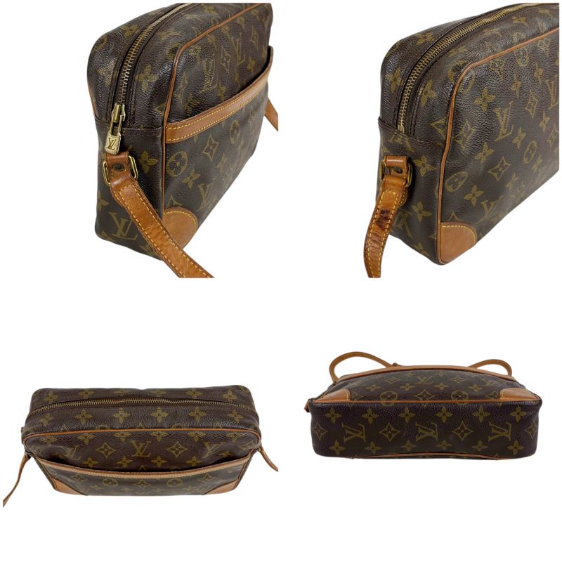 Louis Vuitton Trocadero 27 Mini Shoulder Bag Brown Monogram Leather