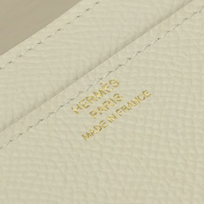 Hermes Constance Wallet Epsom Cles Craie Ivory Cream