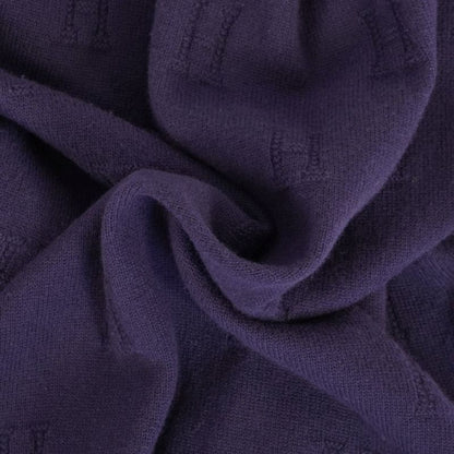 Hermes Cardigan Knit Logo Wool Ring