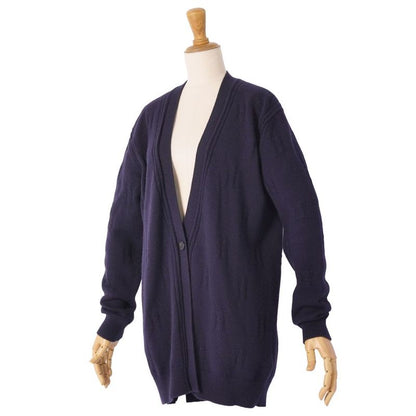 Hermes Cardigan Knit Logo Wool Ring