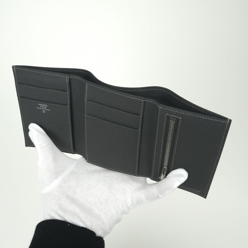 Hermes Bearn Combination Touch Wallet Trifold Mini