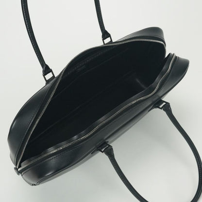 Hermes Plume Elan 28 Tote Box Calf Noir Black