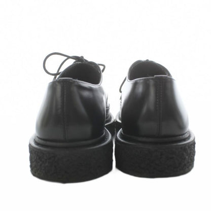 Saint Laurent Paris Creepers Lofa Pointed Toe Leather 37 Black Heel