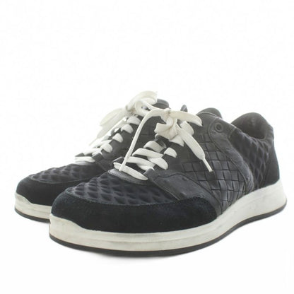 Bottega Veneta Sneakers Shoes Leather 37.5 Black