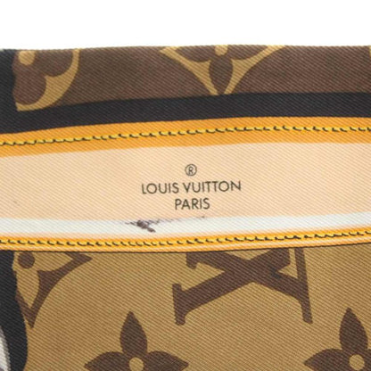 Louis Vuitton Bandeau Monogram Confidential Scarf Silk Brown