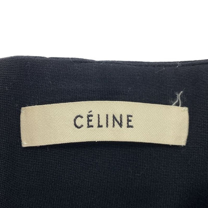 Celine by Phoebe Philo Double Belt Long Skirt 2 Black 34
