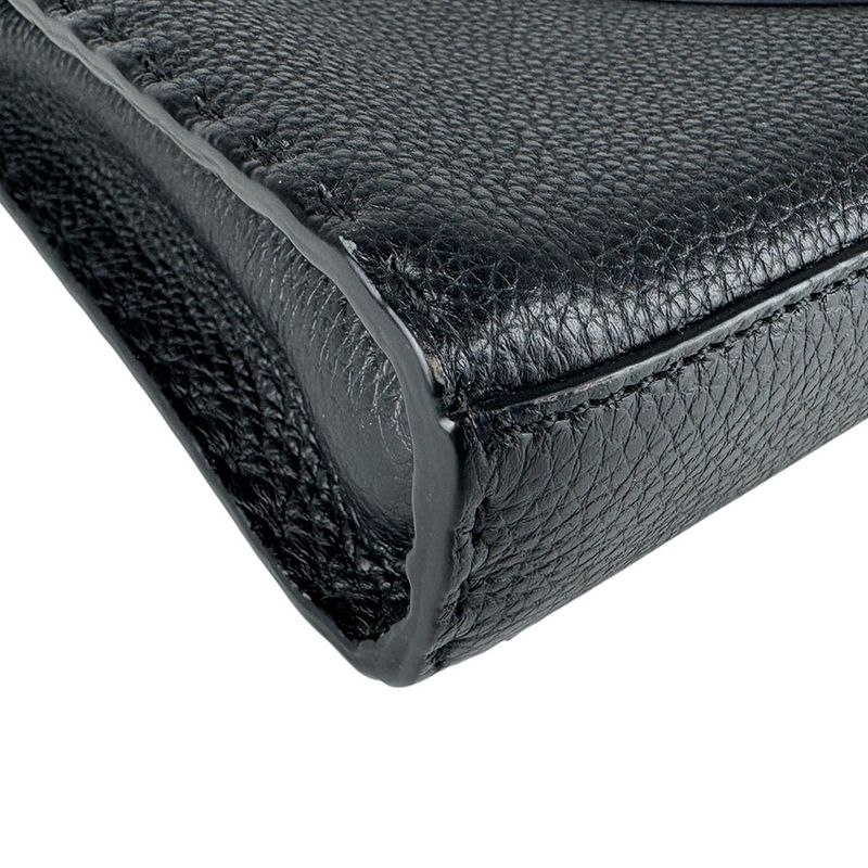 Fendi Handbag Peekaboo Fit Mini Black Gray