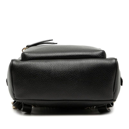 Gucci Interlocking Soho Chain Backpack Black Leather