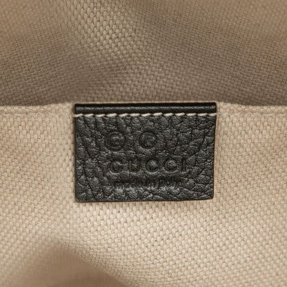 Gucci Interlocking Soho Chain Backpack Black Leather
