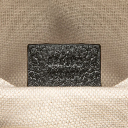 Gucci Interlocking Soho Chain Backpack Black Leather