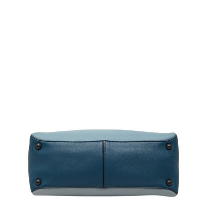 Bottega Veneta Piazza Blue Leather Handbag