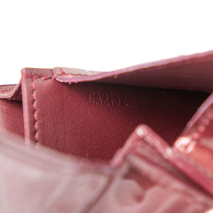 Louis Vuitton Monogram Vernis Envelope Carte de Visit Card Case Rouge Fauvist Purple