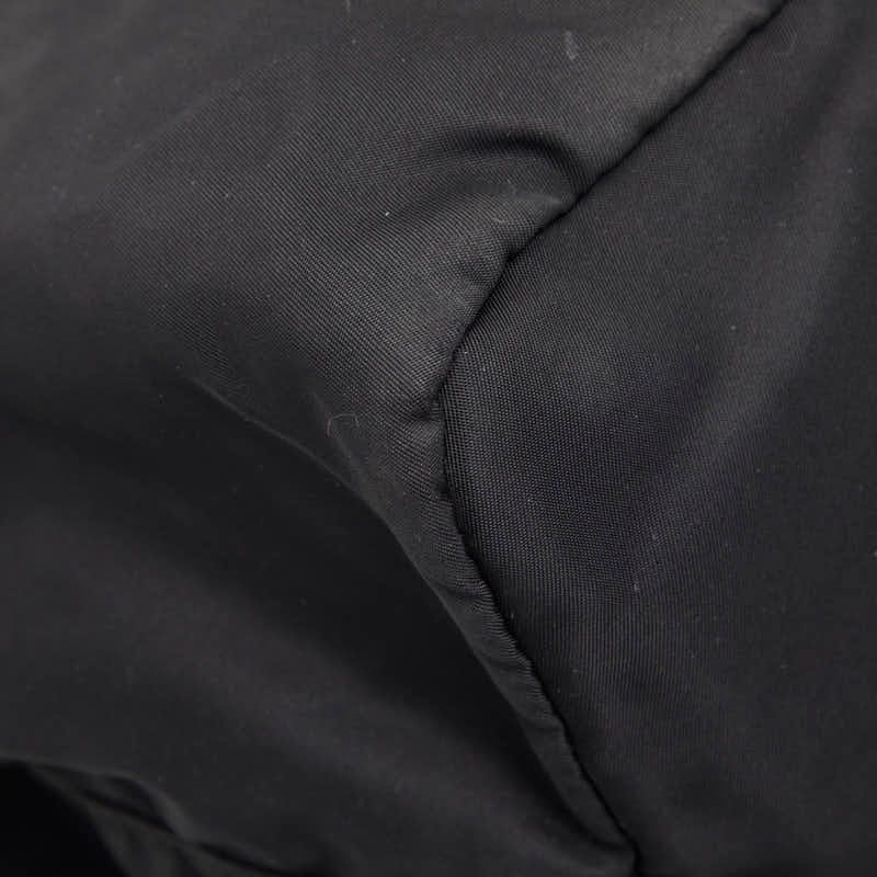 Prada Tote Black Nylon Leather