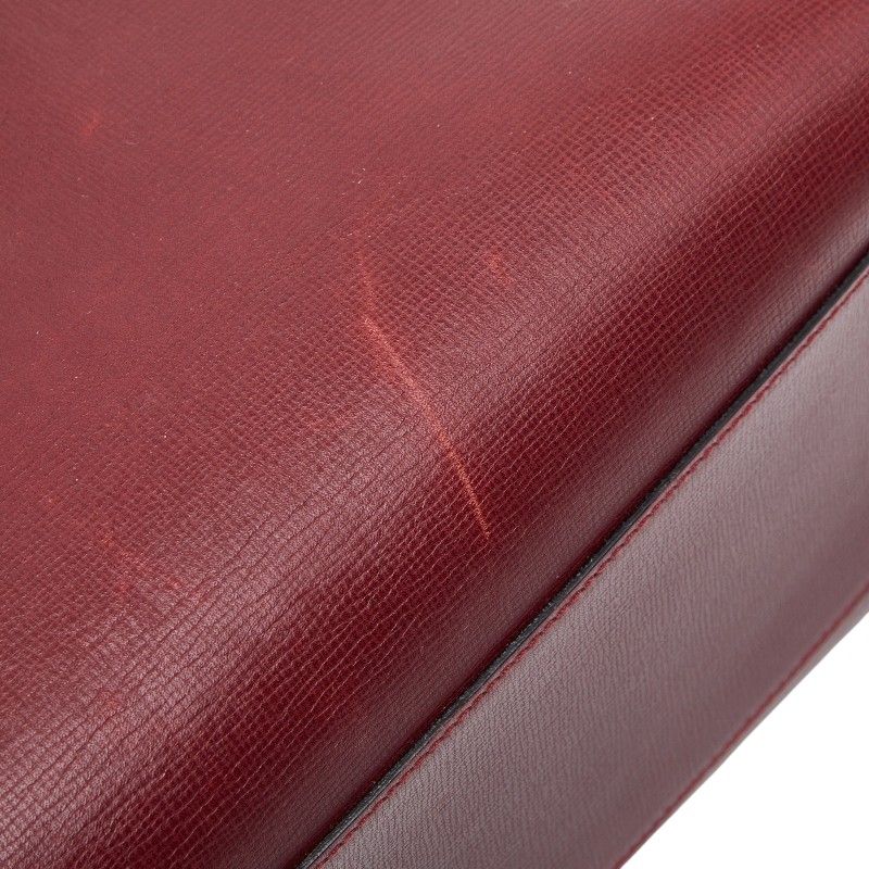 Cartier Must Leather Red Wine