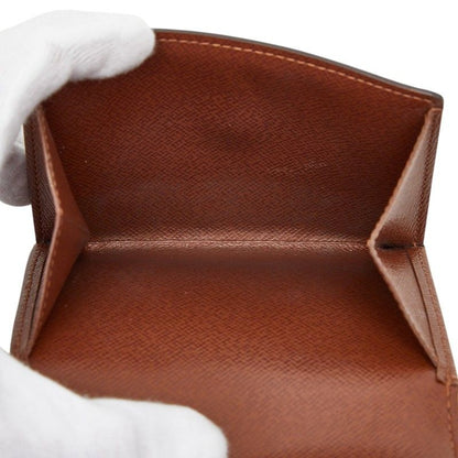 Louis Vuitton Monogram Porte Monnaie Billets Cult Cles Brown Leather