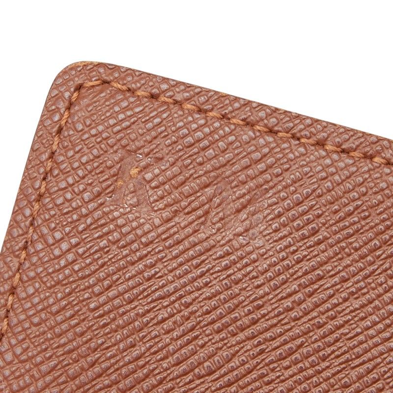 Louis Vuitton Monogram Porte Monnaie Billets Cult Cles Brown Leather