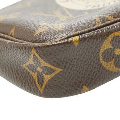 Louis Vuitton Monogram Mini Pochette Accessoire Chain Pouch Handbag