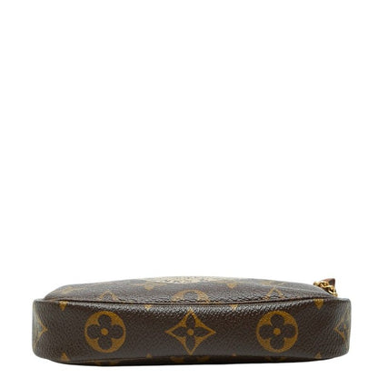 Louis Vuitton Monogram Mini Pochette Accessoire Chain Pouch Handbag