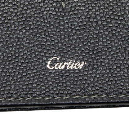 Cartier Santos Black Calf Leather