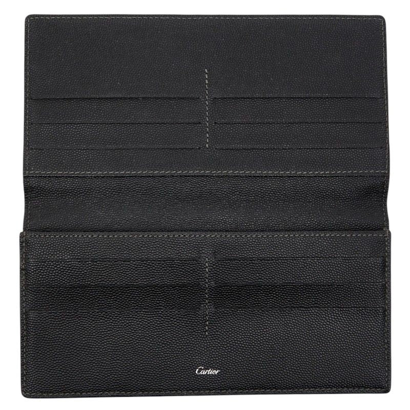 Cartier Santos Black Calf Leather