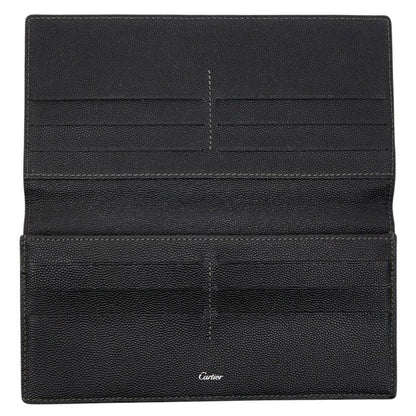 Cartier Santos Black Calf Leather