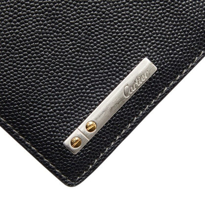Cartier Santos Black Calf Leather