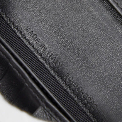 Dior CD Diamond Vertical Wallet Black Navy
