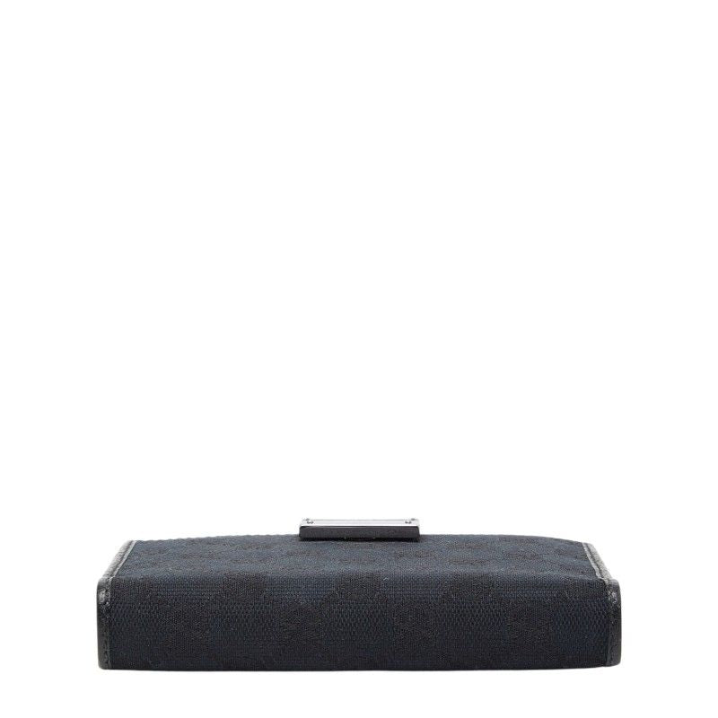 Gucci GG Canvas Black Shoulder Bag