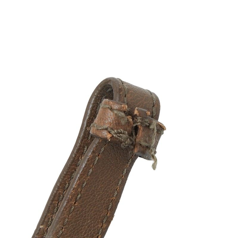 Saint Laurent Cabas Chic Mini 2-Way Shoulder Bag Brown Leather