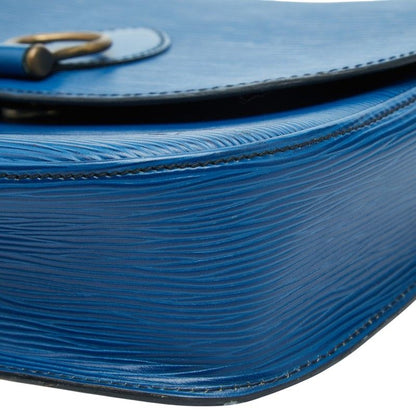 Louis Vuitton Epi Saint Cloud Crossbody Shoulder Bag Toledo Blue Leather