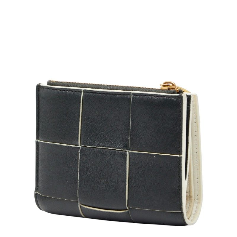 Bottega Veneta Maxi Intrecciato Cassette Black Leather