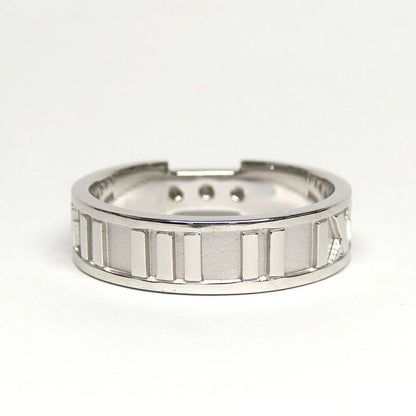 Tiffany & Co. Atlas Diamond Ring 18K White Gold