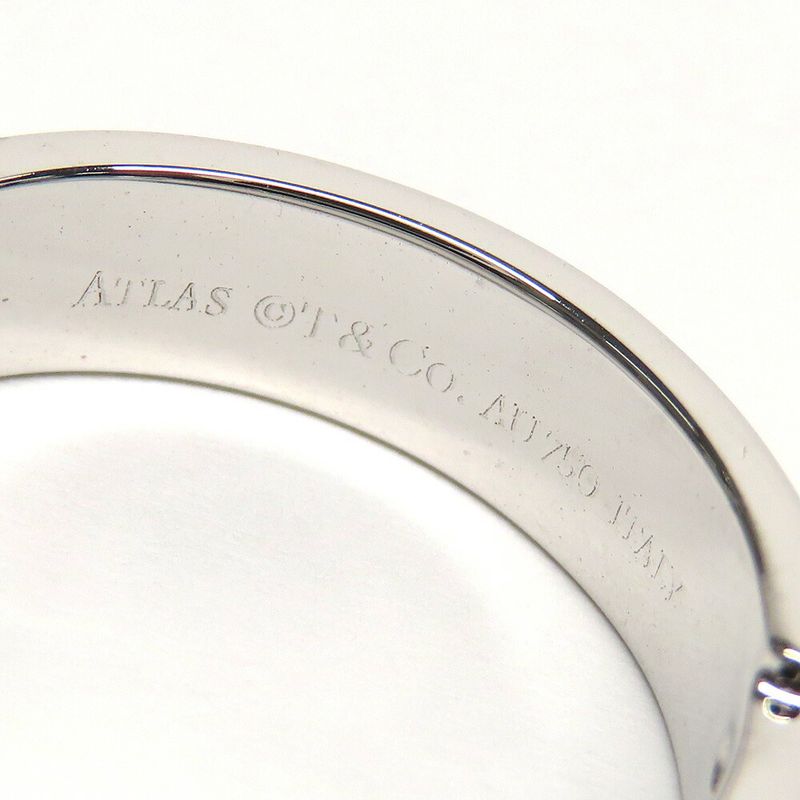 Tiffany & Co. Atlas Diamond Ring 18K White Gold