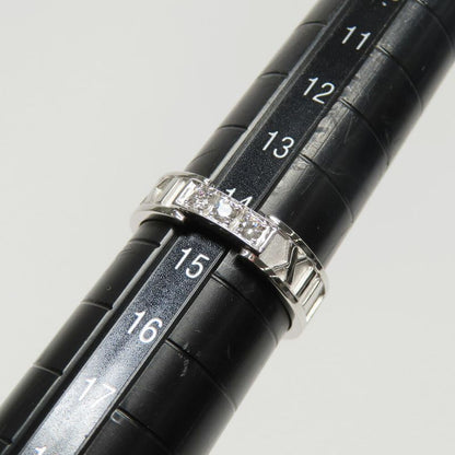 Tiffany & Co. Atlas Diamond Ring 18K White Gold