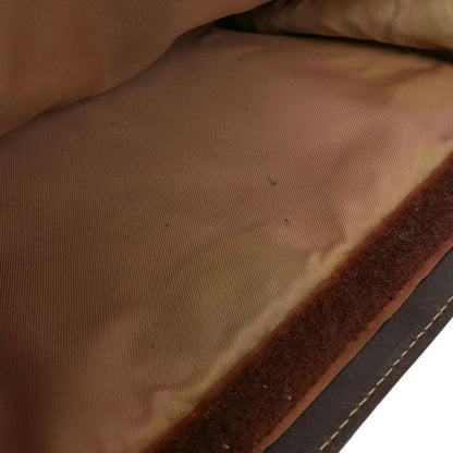 Loewe Anagram Suede Clutch Vintage Brown