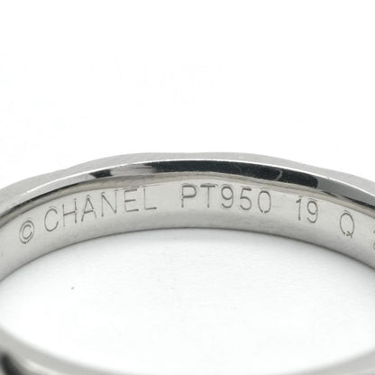 Chanel Quilted Coco Crush Ring Silver Wedding Pair Marriage