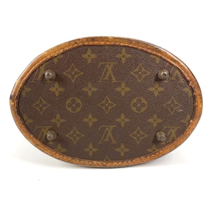 Louis Vuitton Handbag Bucket PM Monogram Canvas Brown