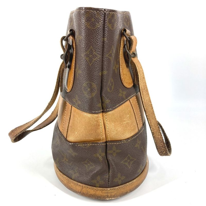Louis Vuitton Handbag Bucket PM Monogram Canvas Brown