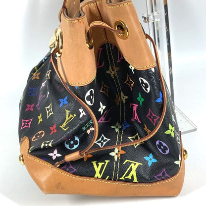 Louis Vuitton Shoulder Bag Ursula Monogram Multicolor Canvas Noir Black