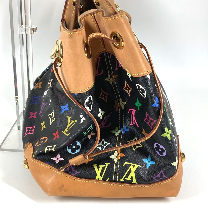 Louis Vuitton Shoulder Bag Ursula Monogram Multicolor Canvas Noir Black