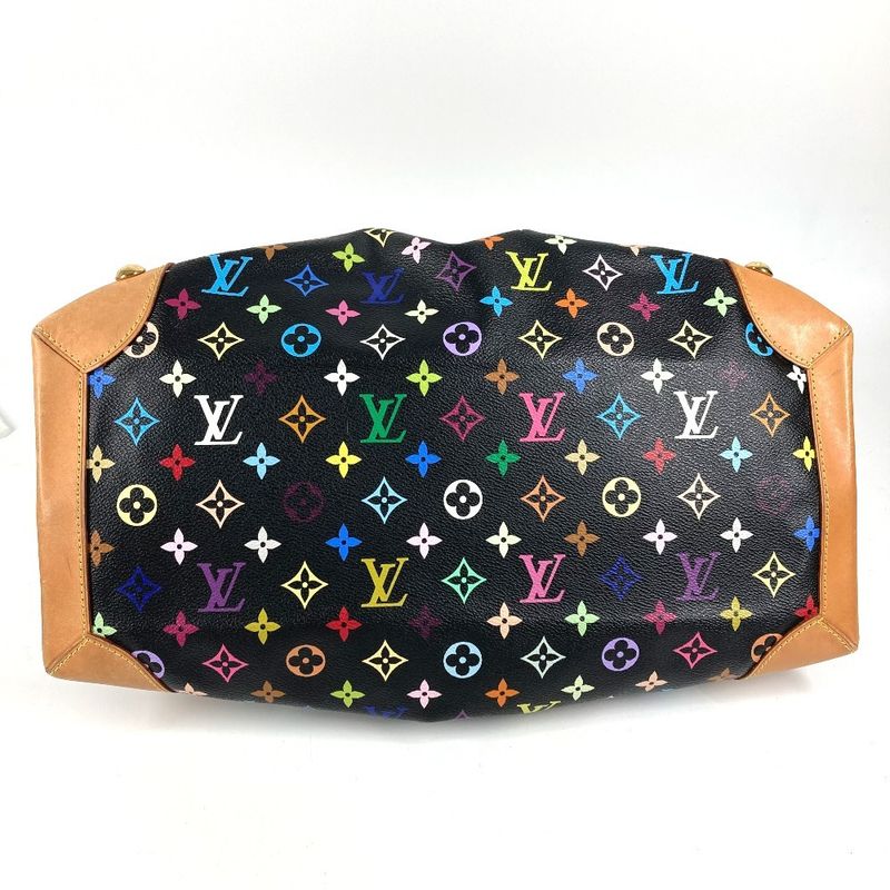 Louis Vuitton Shoulder Bag Ursula Monogram Multicolor Canvas Noir Black
