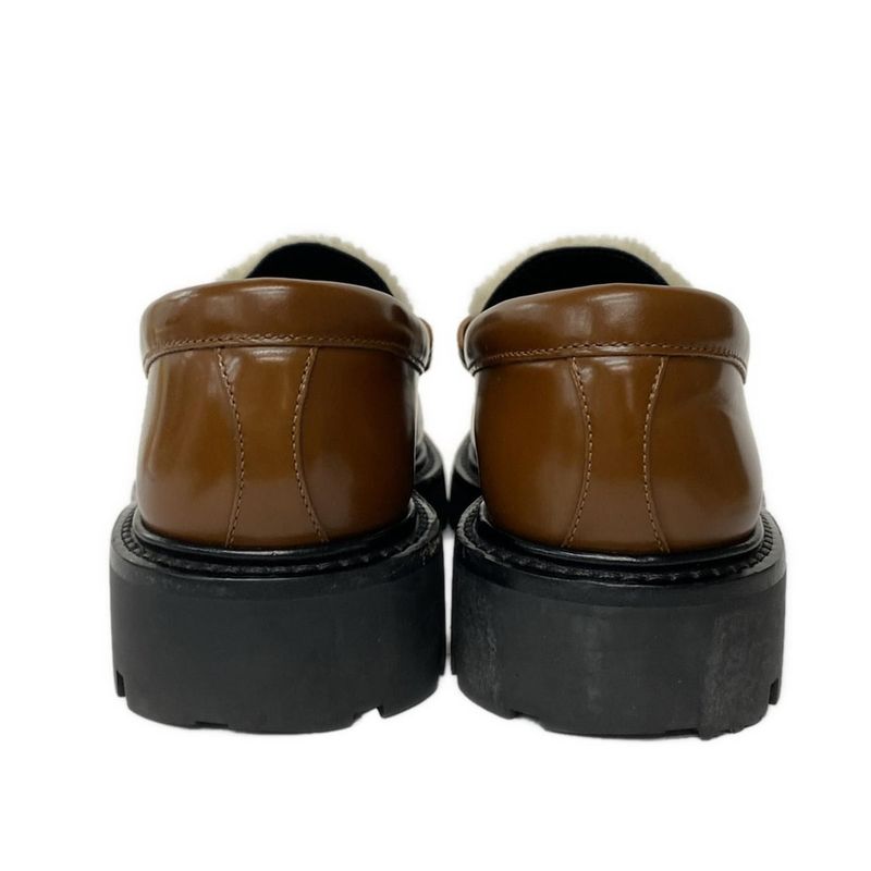 Celine Loafer 35 Margaret Brown White Tassel