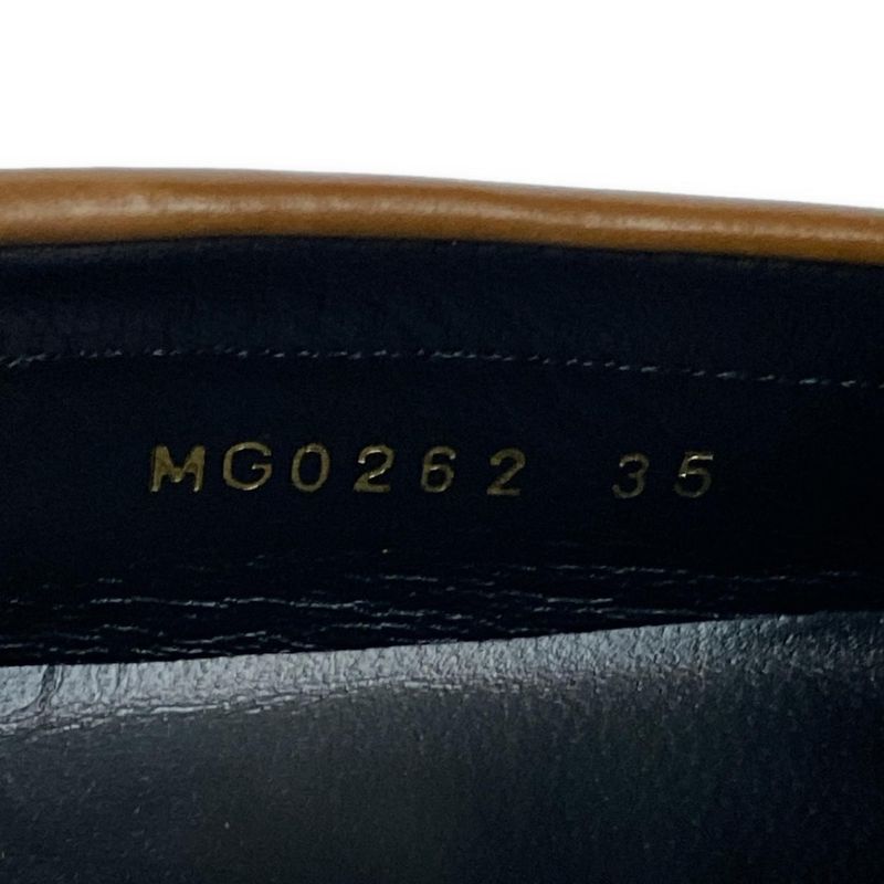 Celine Loafer 35 Margaret Brown White Tassel
