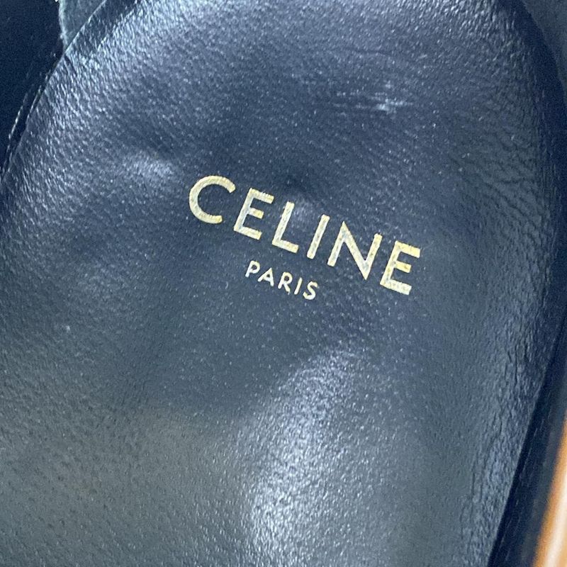 Celine Loafer 35 Margaret Brown White Tassel