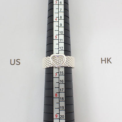 Tiffany & Co. 925 Somerset Mesh Ring