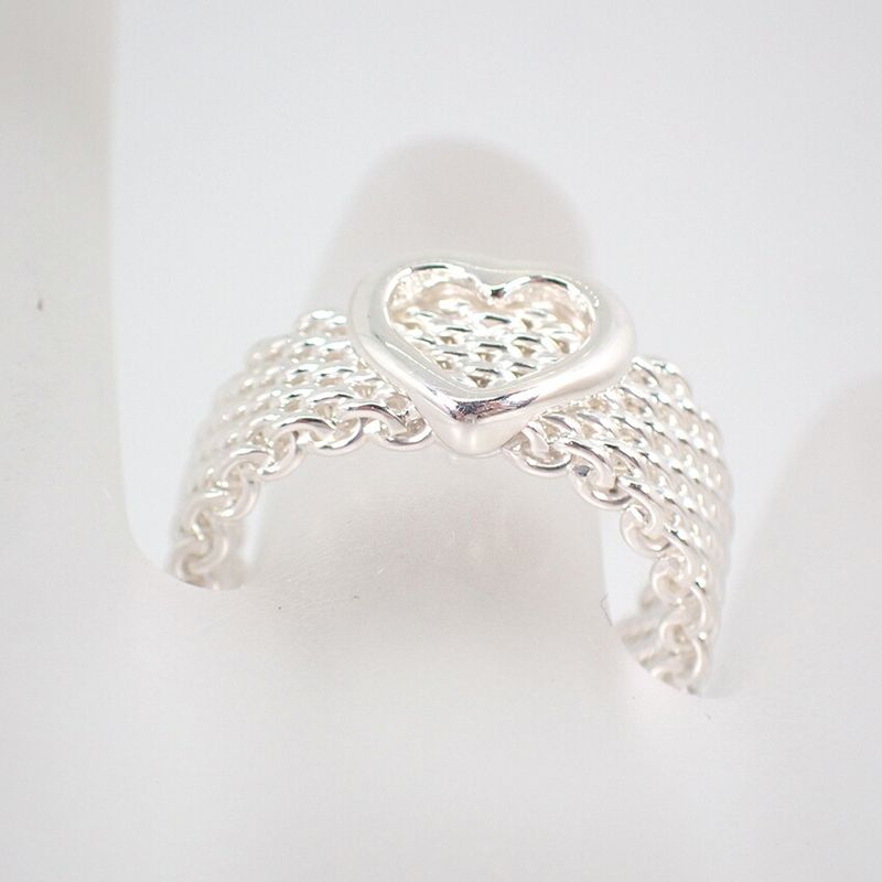 Tiffany & Co. 925 Somerset Mesh Ring