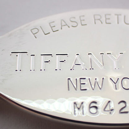 Tiffany & Co. 925 Return to Oval Pendant Necklace