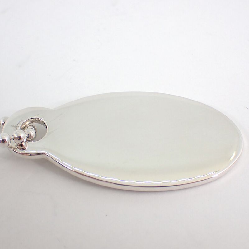 Tiffany & Co. 925 Return to Oval Pendant Necklace