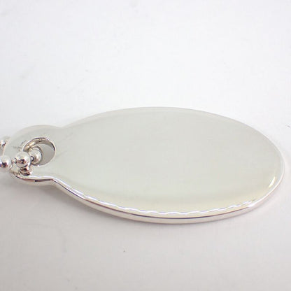 Tiffany & Co. 925 Return to Oval Pendant Necklace