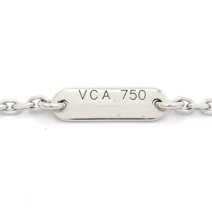 Van Cleef & Arpels Necklace Vintage Alhambra 18K White Gold — view 5